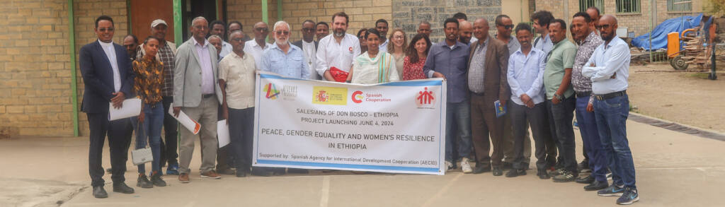 La AECID visita centros salesianos y participa en el inicio del proyecto que financia ‘Paz, igualdad de género y resiliencia de la mujer en Etiopía’
