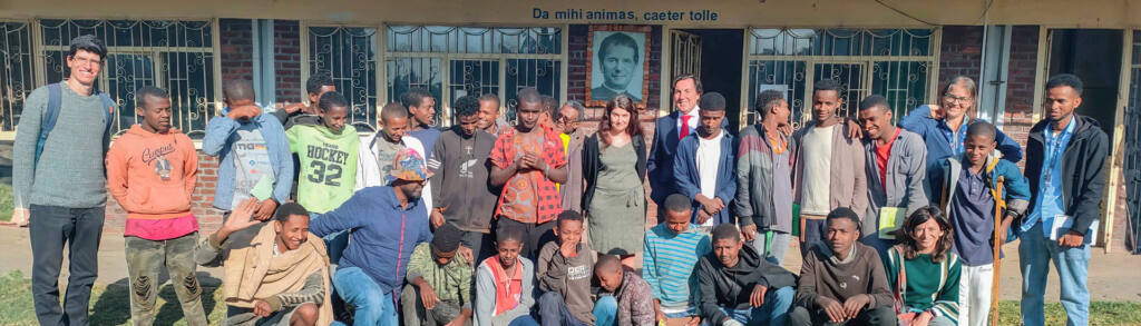 Una delegación de Unión Europea visita el programa de reintegración social y familiar de Bosco Children en Addis Abeba (Etiopía)