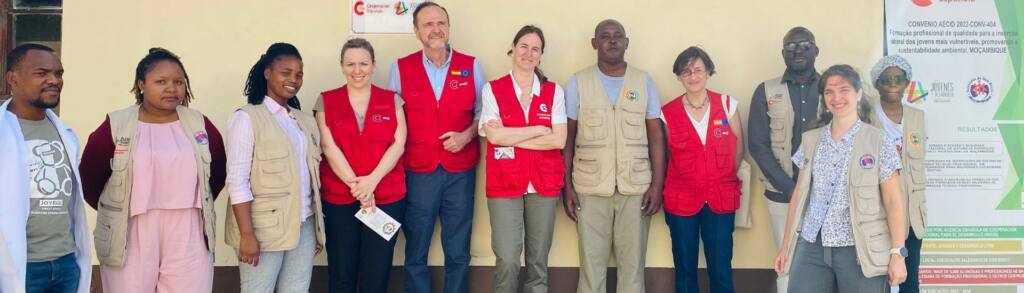 La Delegación de la AECID visita el Centro Salesiano de FP de Matola, dentro del Convenio de Cooperación AECID-JyD en Mozambique