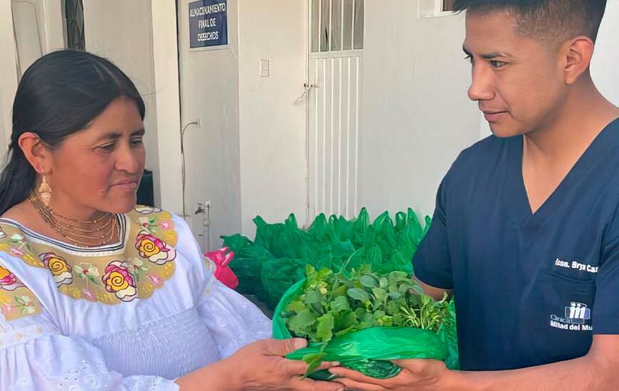 Reduciendo la desnutrición infantil en comunidades indígenas de Cayambe y Pedro Moncayo en Ecuador, a través del fortalecimiento del sistema de salud y la producción sostenible de alimentos.