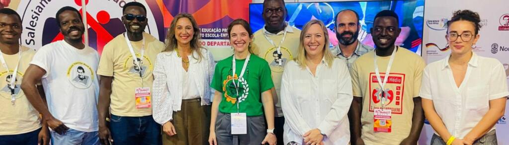 Más de 500 personas visitan el espacio de la Red Salesiana de Educación Profesional en la FACIM 2026 en Mozambique